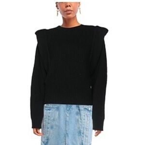 Maria Vittoria Paolillo Black Sweater Size M